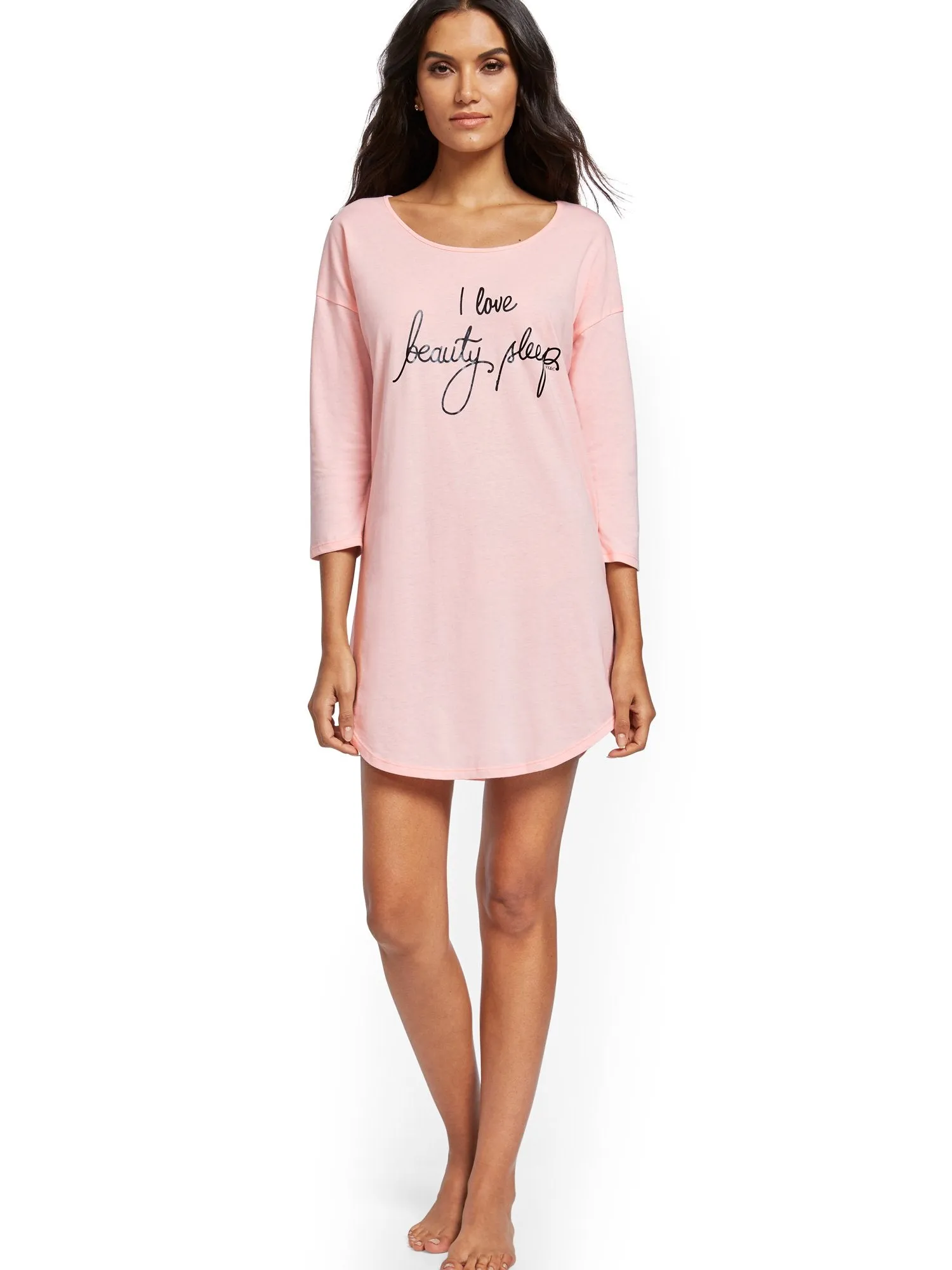 Pink 'Beauty Sleep' Sleep Dress