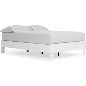 Piperton Full Platform Bed - White