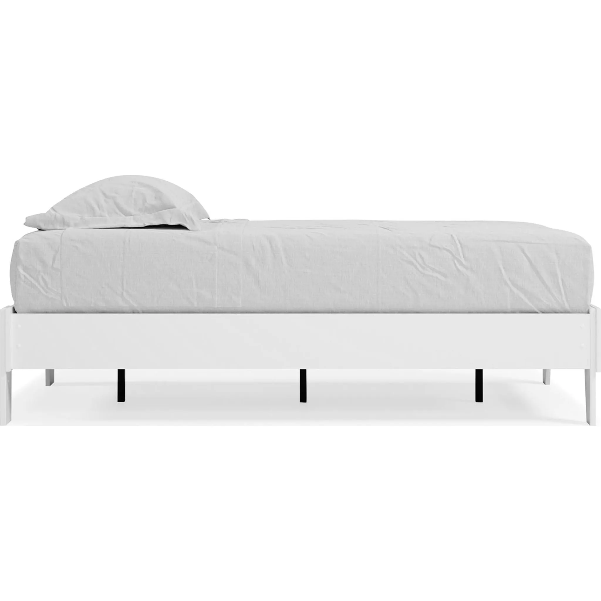 Piperton Twin Platform Bed - White
