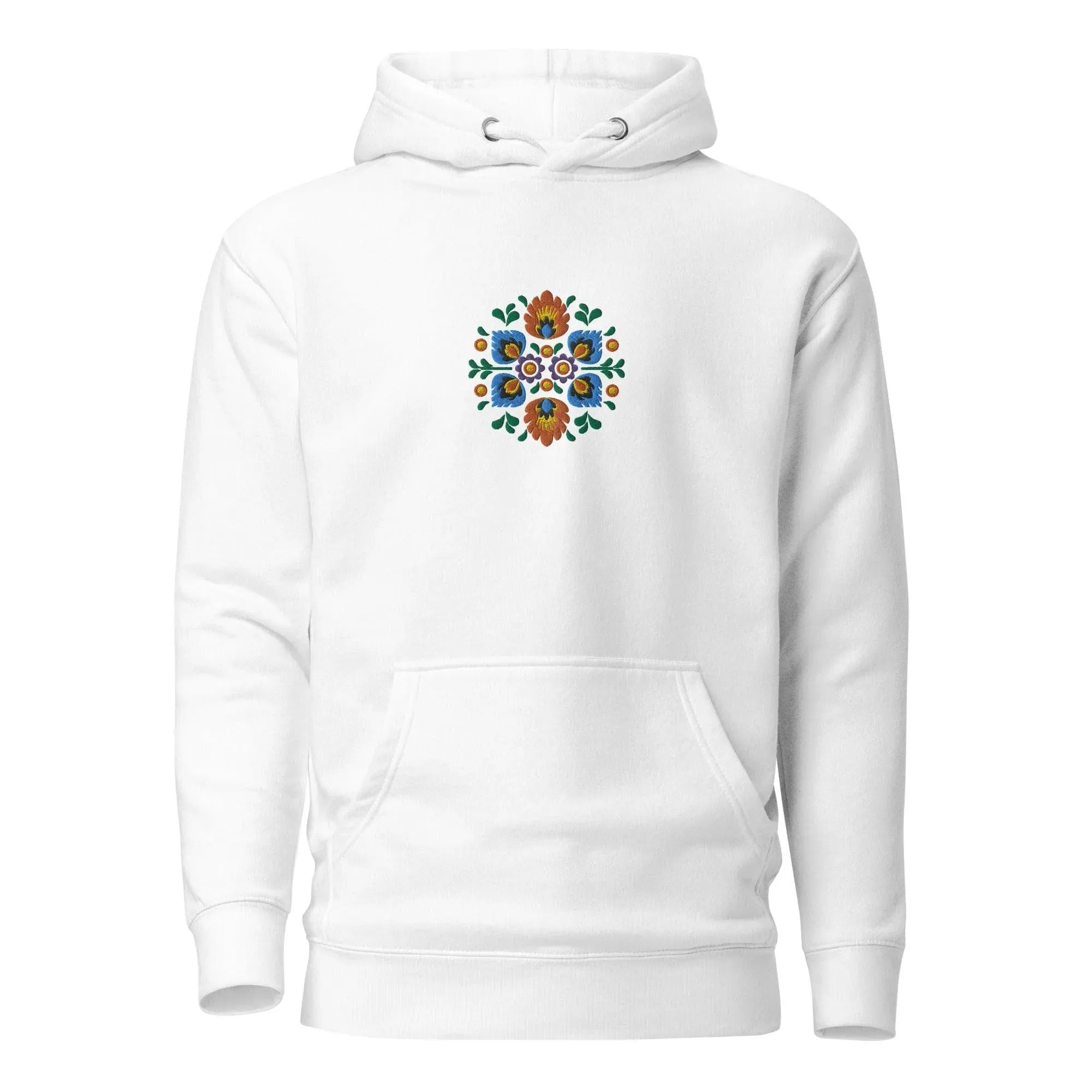 Polish Wycinanki Embroidered Hoodie