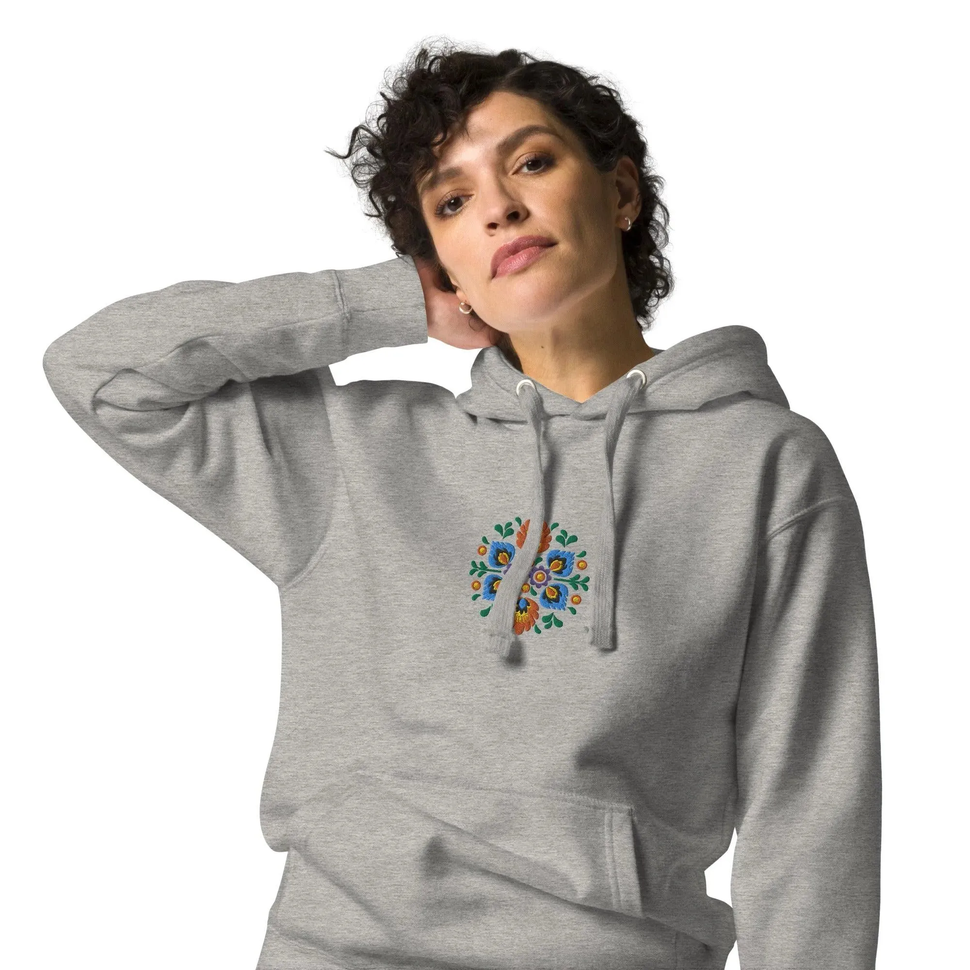 Polish Wycinanki Embroidered Hoodie