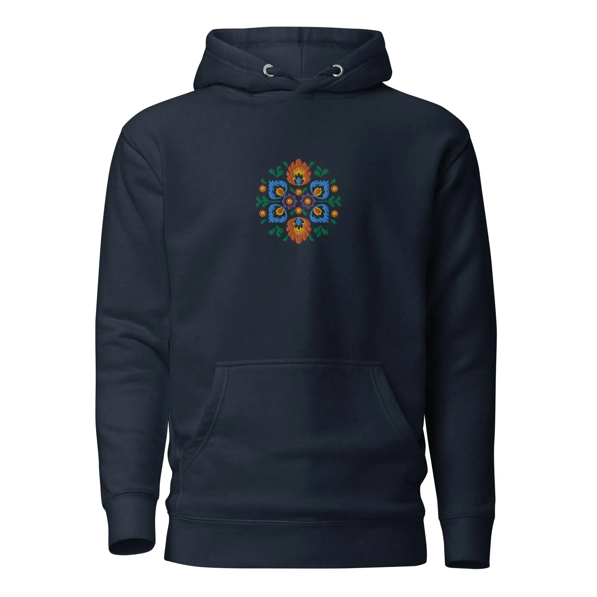 Polish Wycinanki Embroidered Hoodie