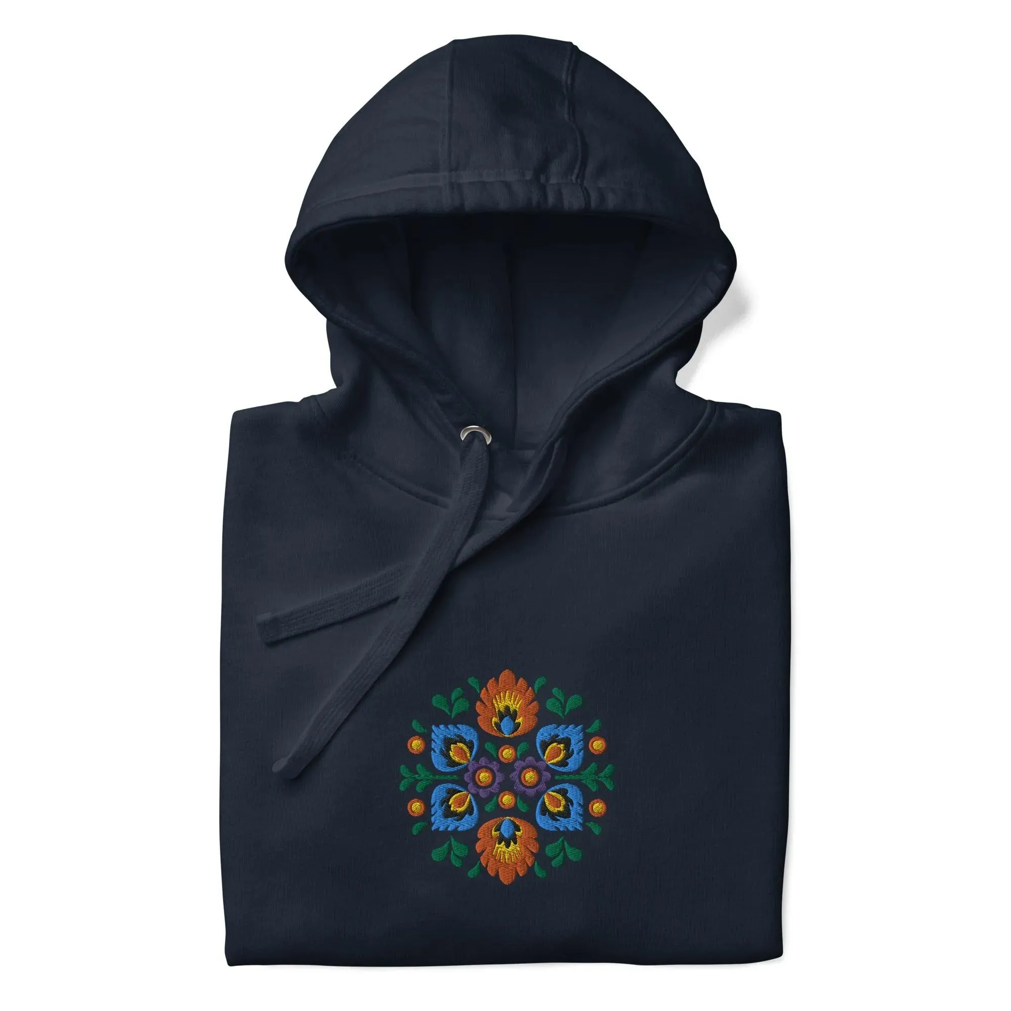 Polish Wycinanki Embroidered Hoodie