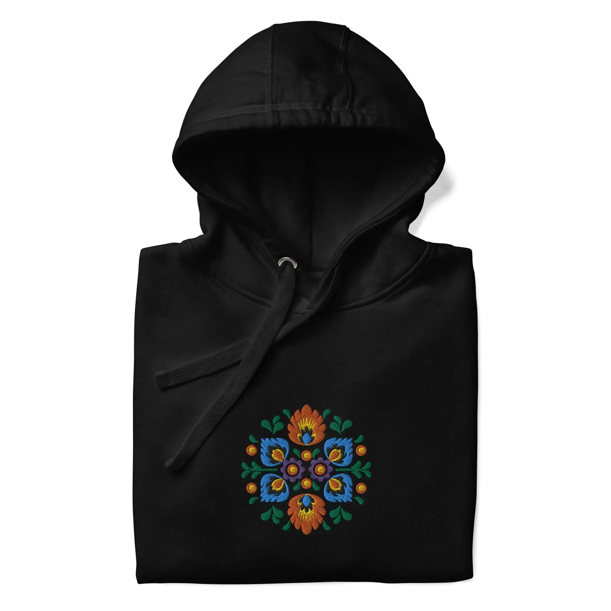 Polish Wycinanki Embroidered Hoodie