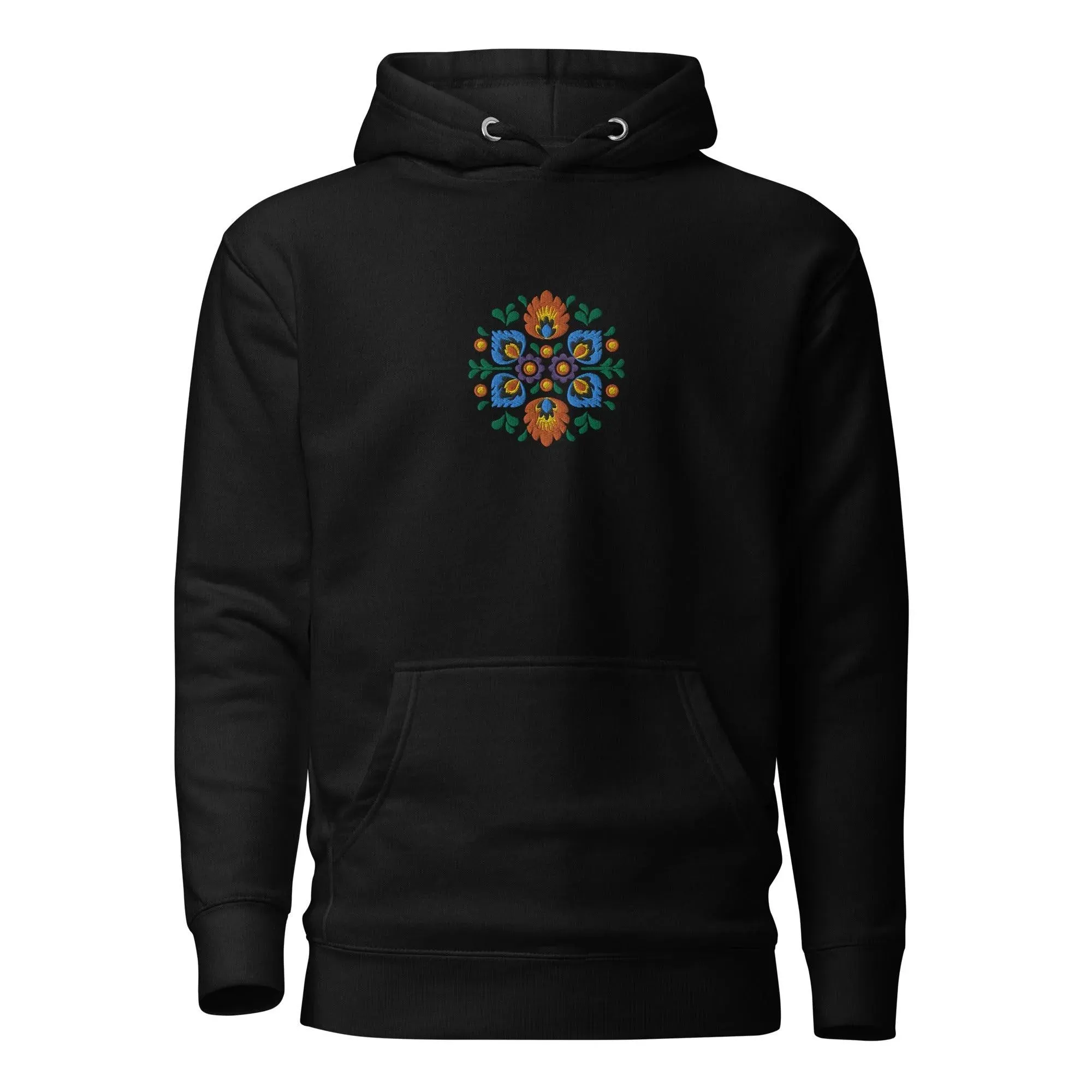 Polish Wycinanki Embroidered Hoodie