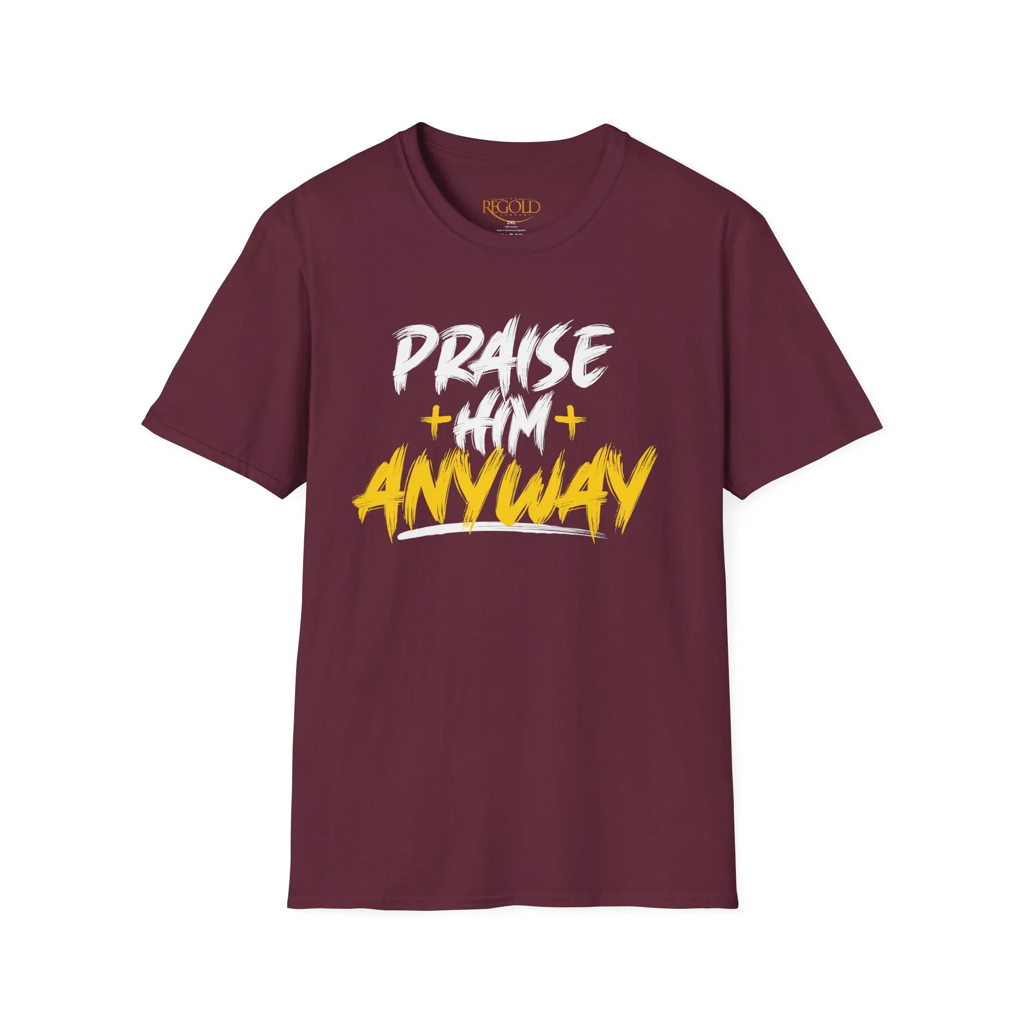 Praise Him Anyway Unisex T-Shirt