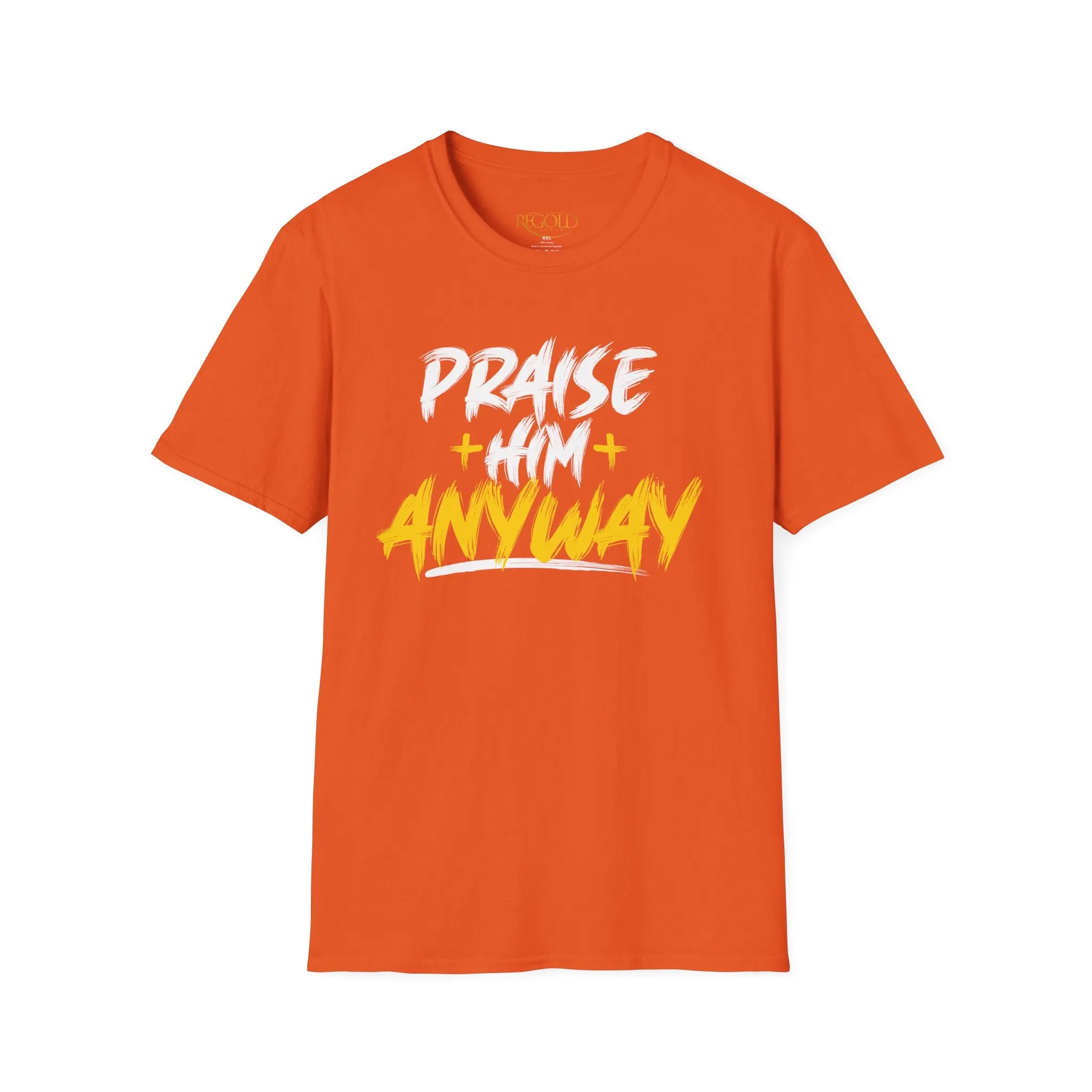 Praise Him Anyway Unisex T-Shirt