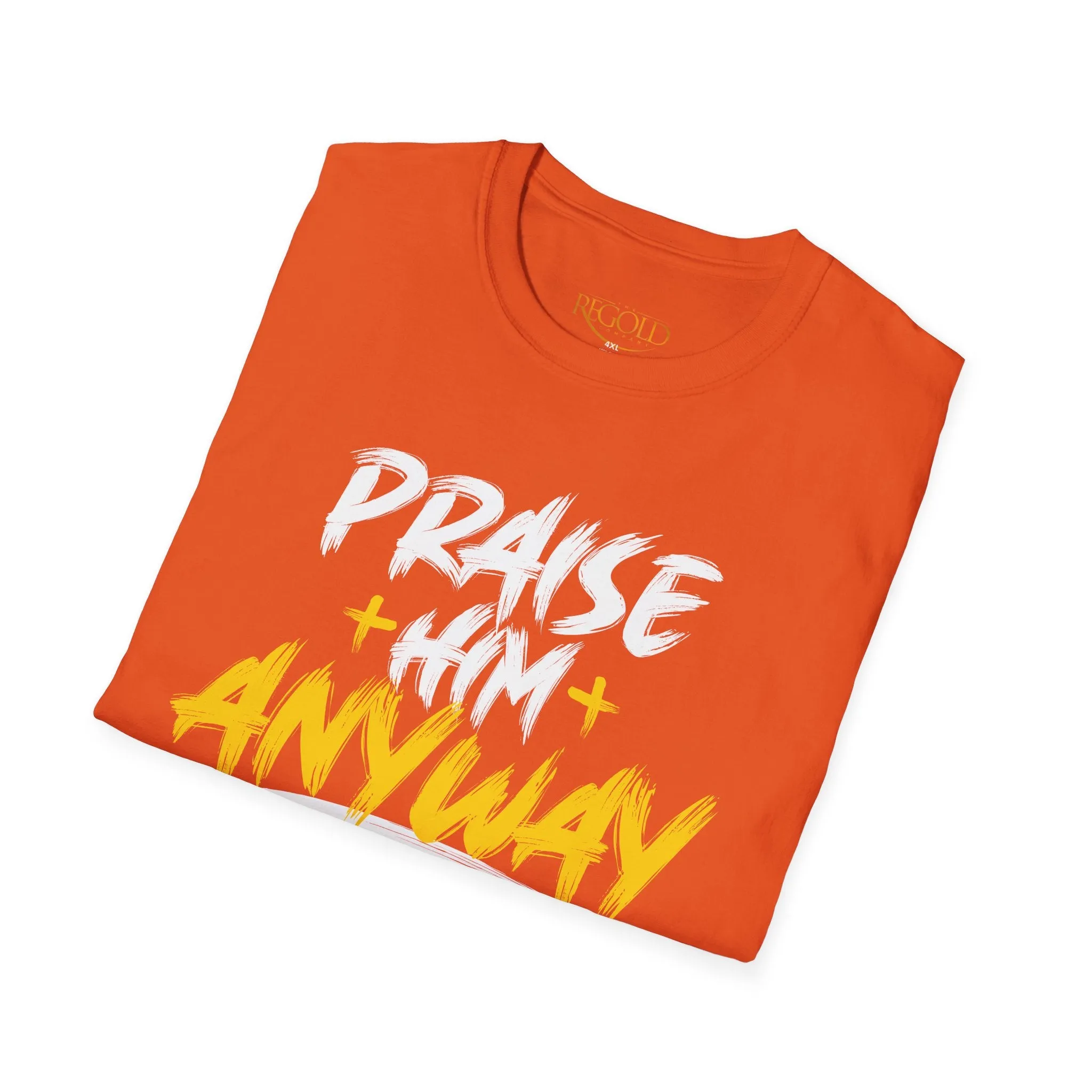 Praise Him Anyway Unisex T-Shirt