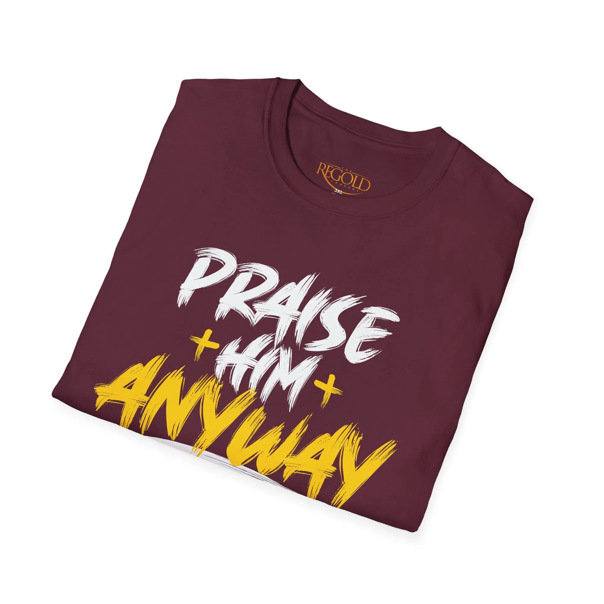 Praise Him Anyway Unisex T-Shirt