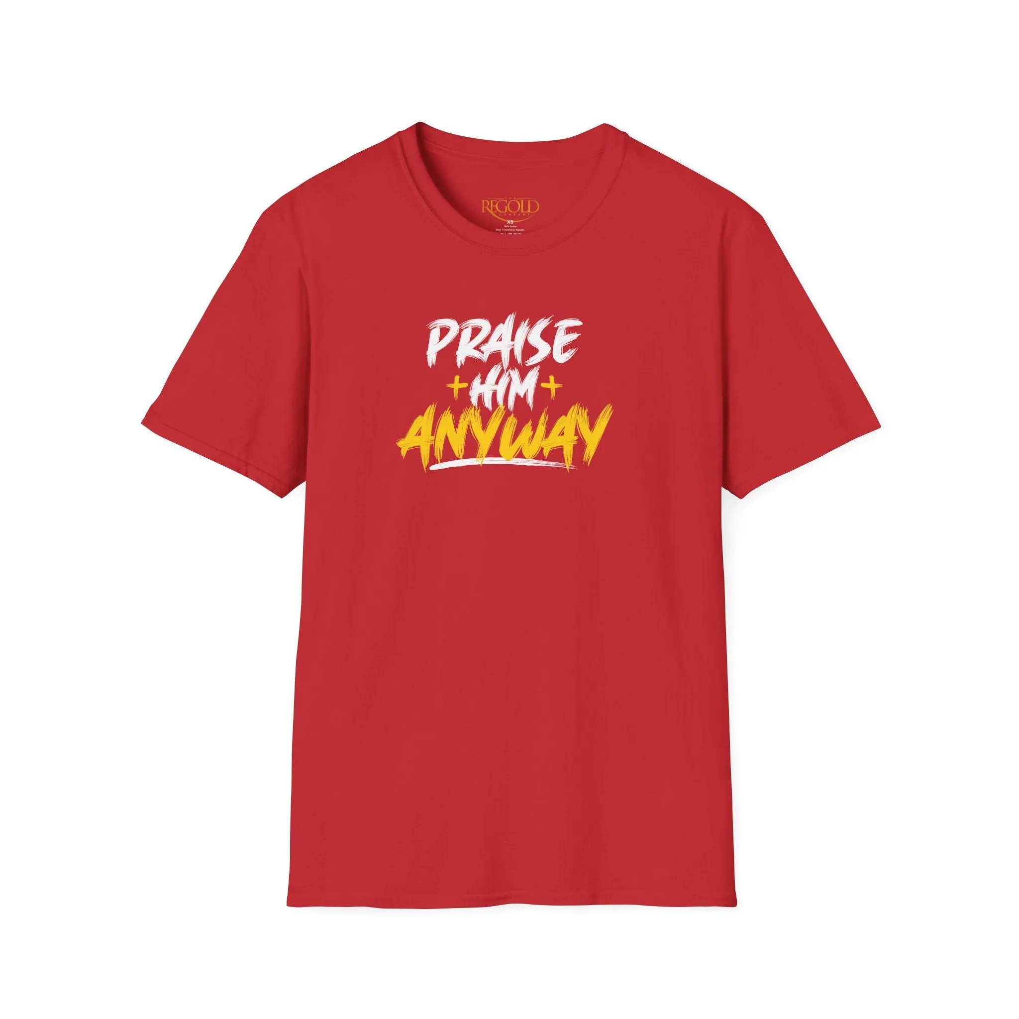 Praise Him Anyway Unisex T-Shirt