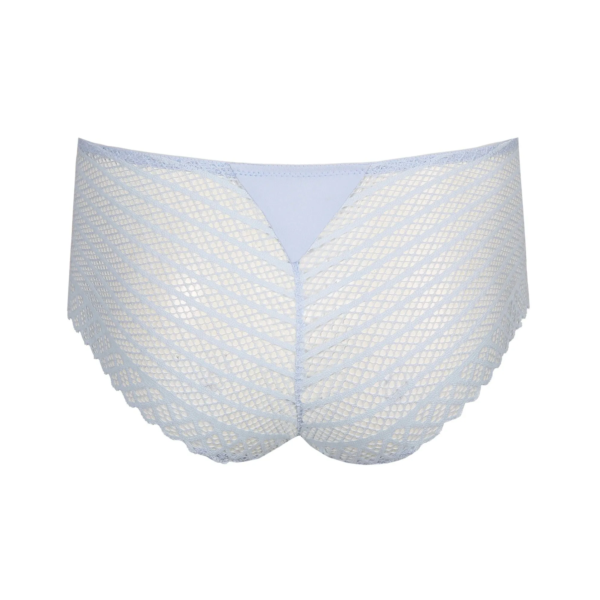 Prima Donna Twist Hot Pants-East End-Powder Rose , Heather Blue