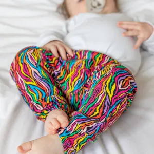 Rainbow Zebra Leggings