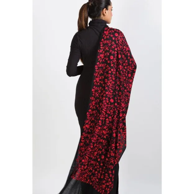 Rani Embroidered Shawl is Holiday Ready