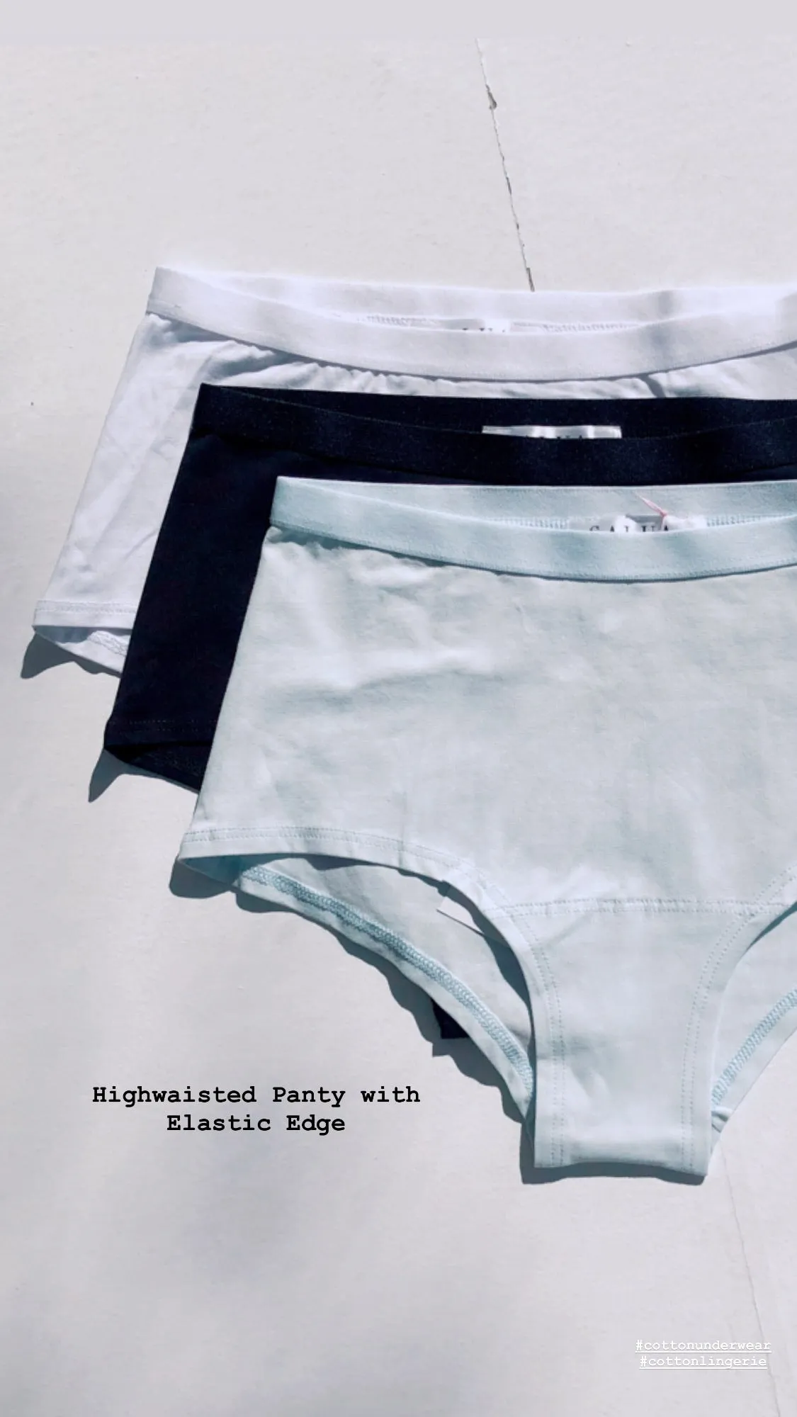 Salua Highwaisted Panty with Elastic Edge