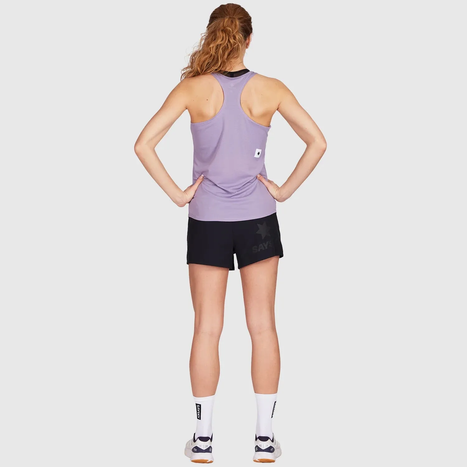 SAYSKY Women's Logo Flow Singlet Purple