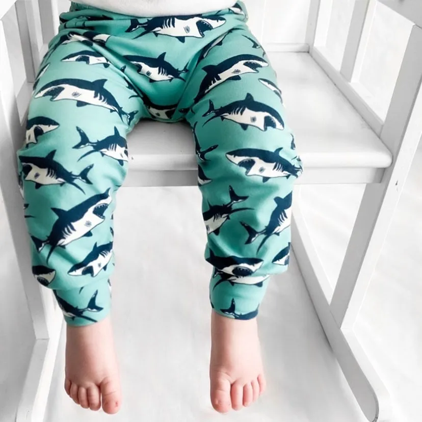 Shark Print Leggings