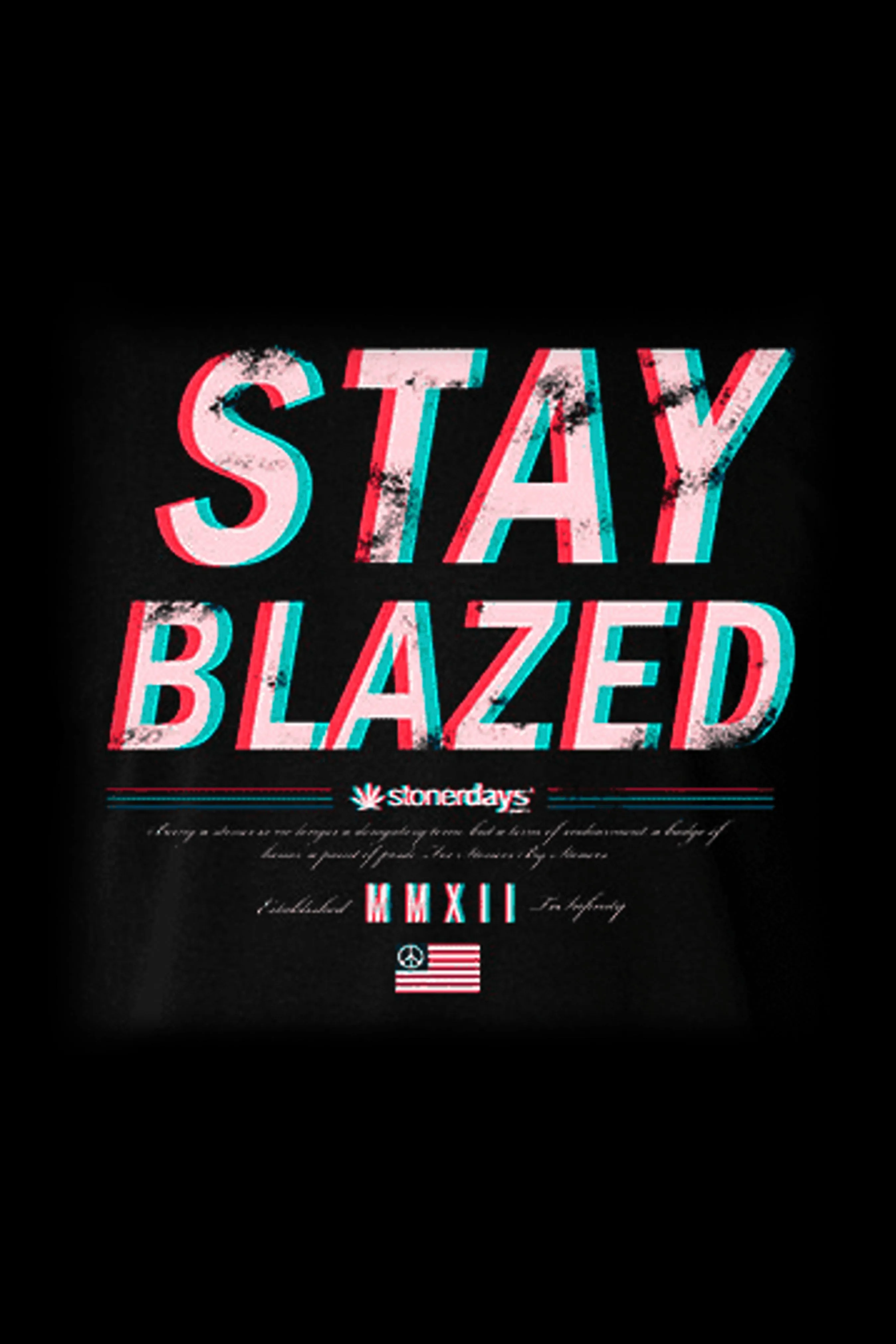 StonerDays Stay Blazed 3D Tank Top