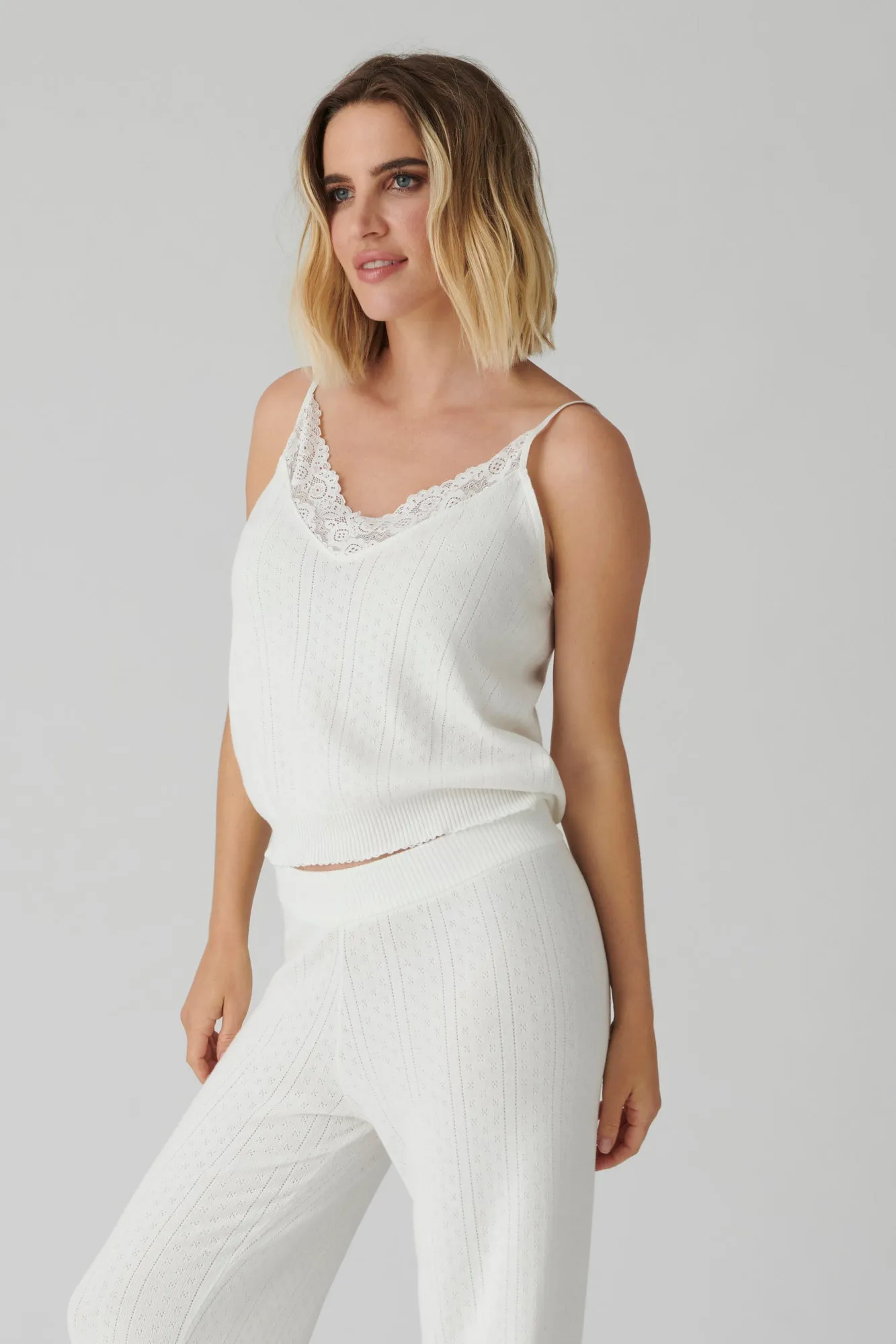 Sweetheart Pointelle Camisole