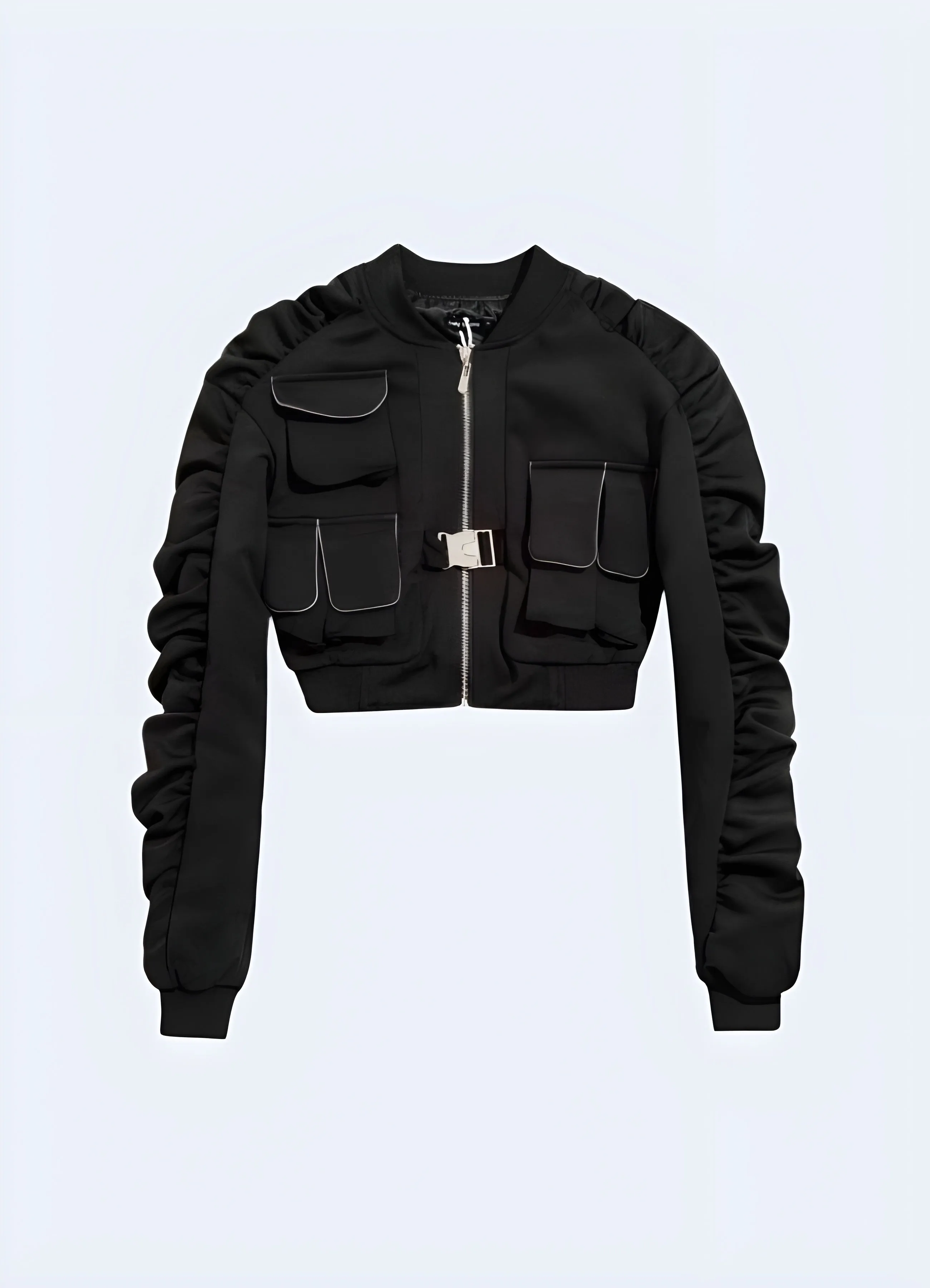 Techwear Crop Jacket Women's