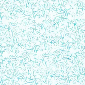 Tonga Batiks - Splash Leafy Florals Oasis Yardage