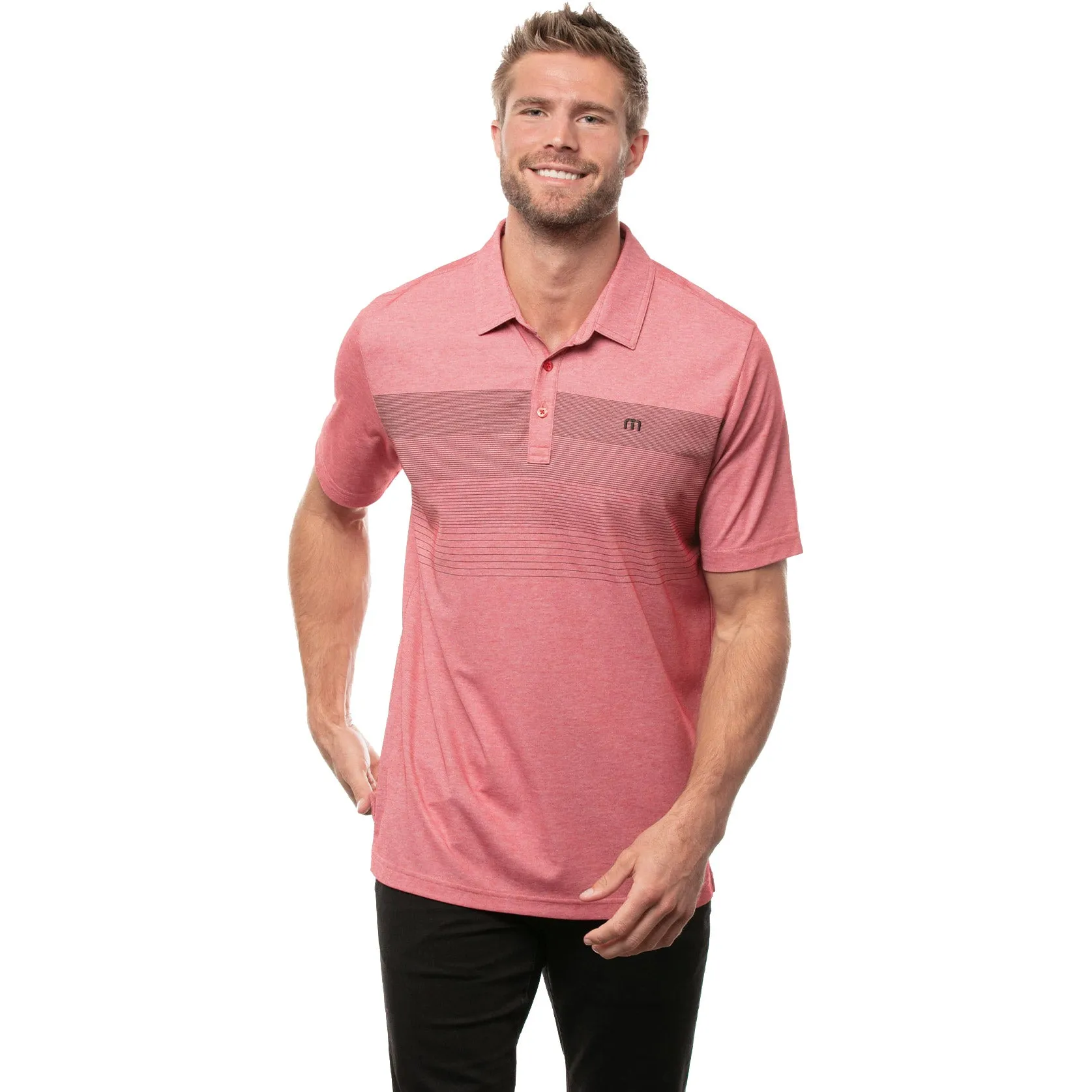 TravisMathew Two Min Drill Mens Golf Polo