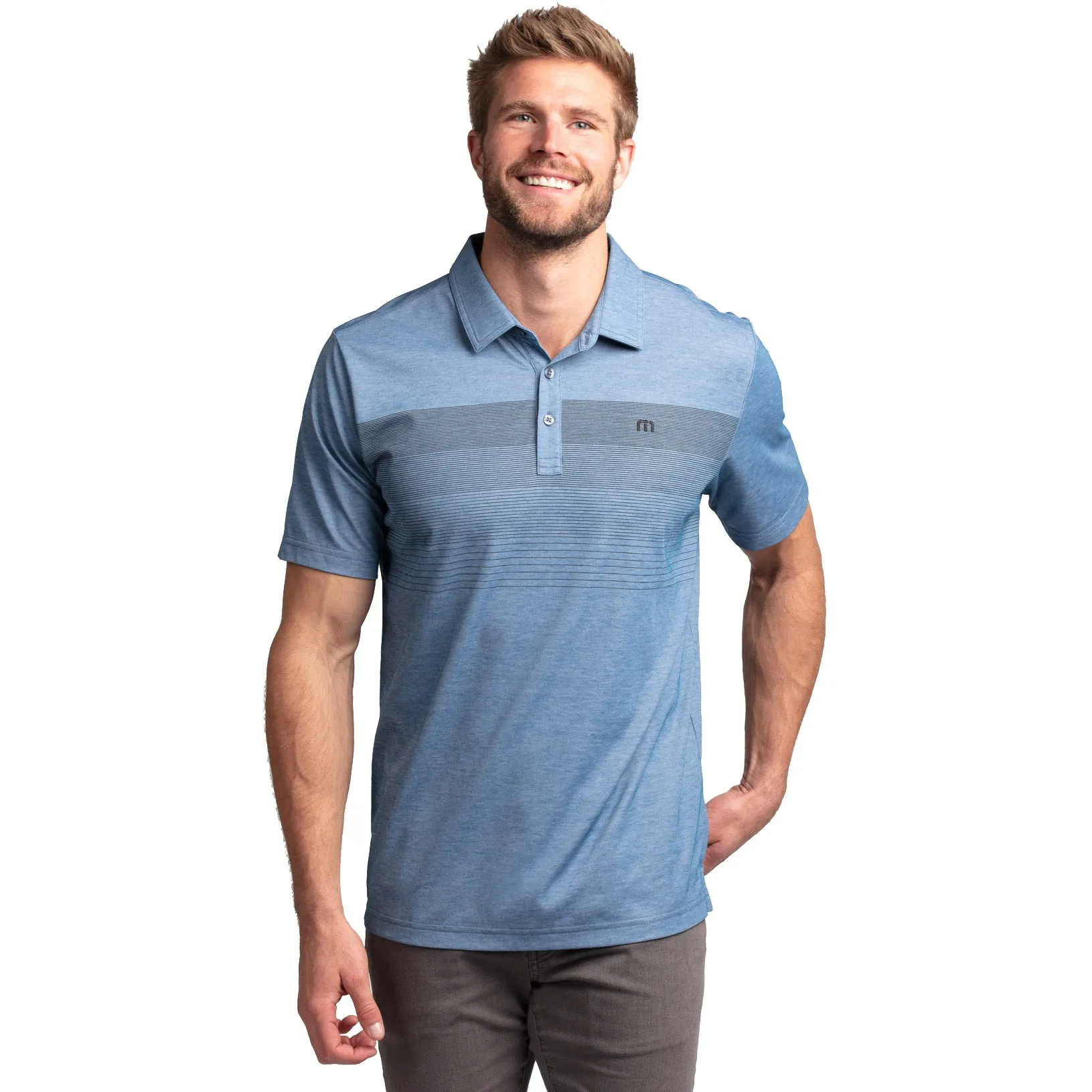 TravisMathew Two Min Drill Mens Golf Polo