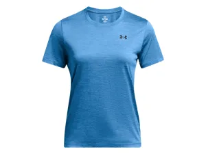 Under Armour Ladies Tech Twist T Shirt (Viral Blue 444)