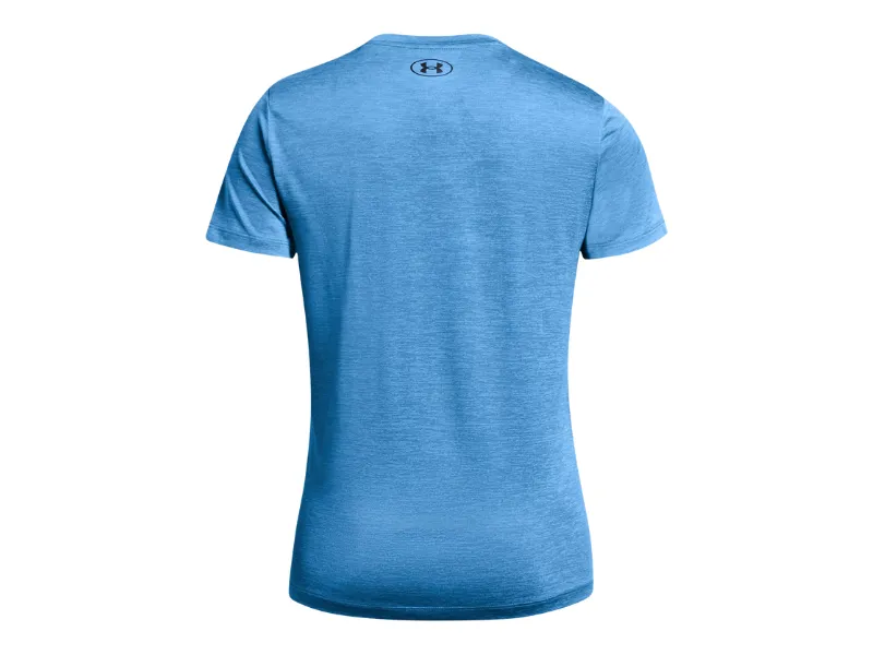 Under Armour Ladies Tech Twist T Shirt (Viral Blue 444)