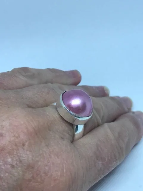 Under The Sun Pink Pearl Ring