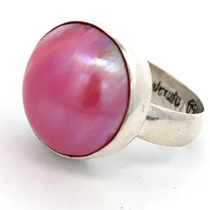 Under The Sun Pink Pearl Ring