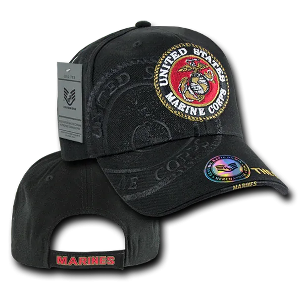 US Marines Corps logo Shadow Cap