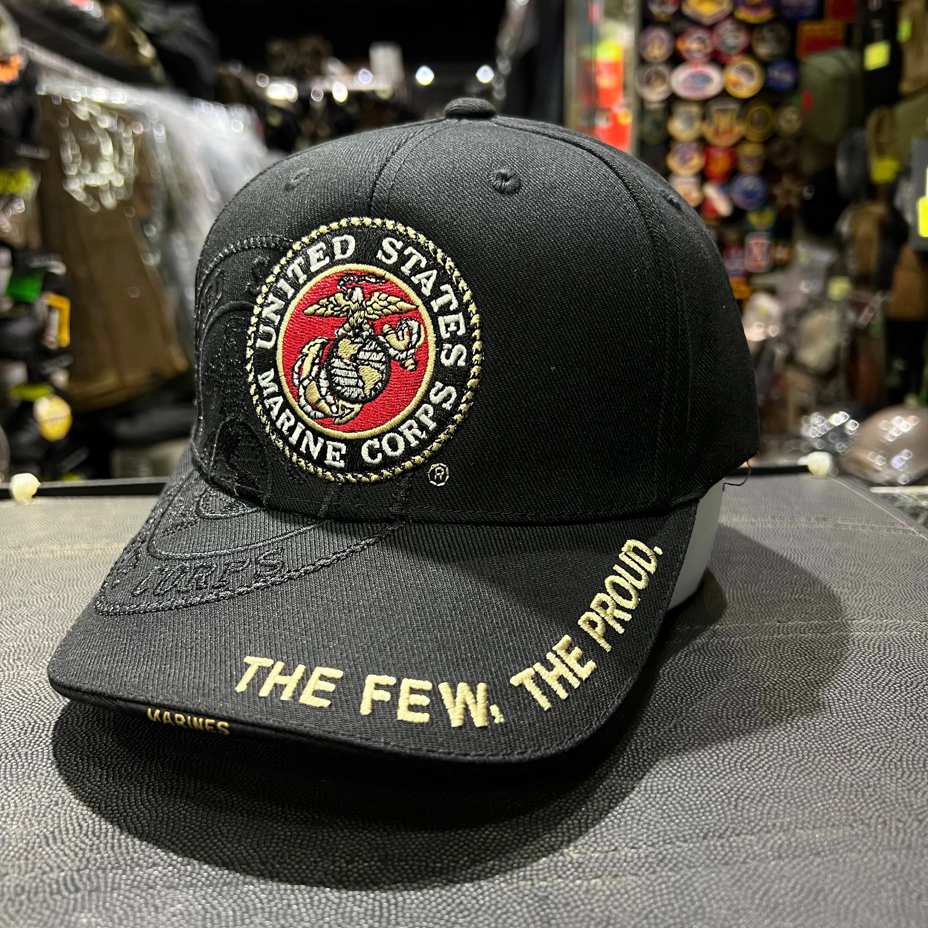 US Marines Corps logo Shadow Cap