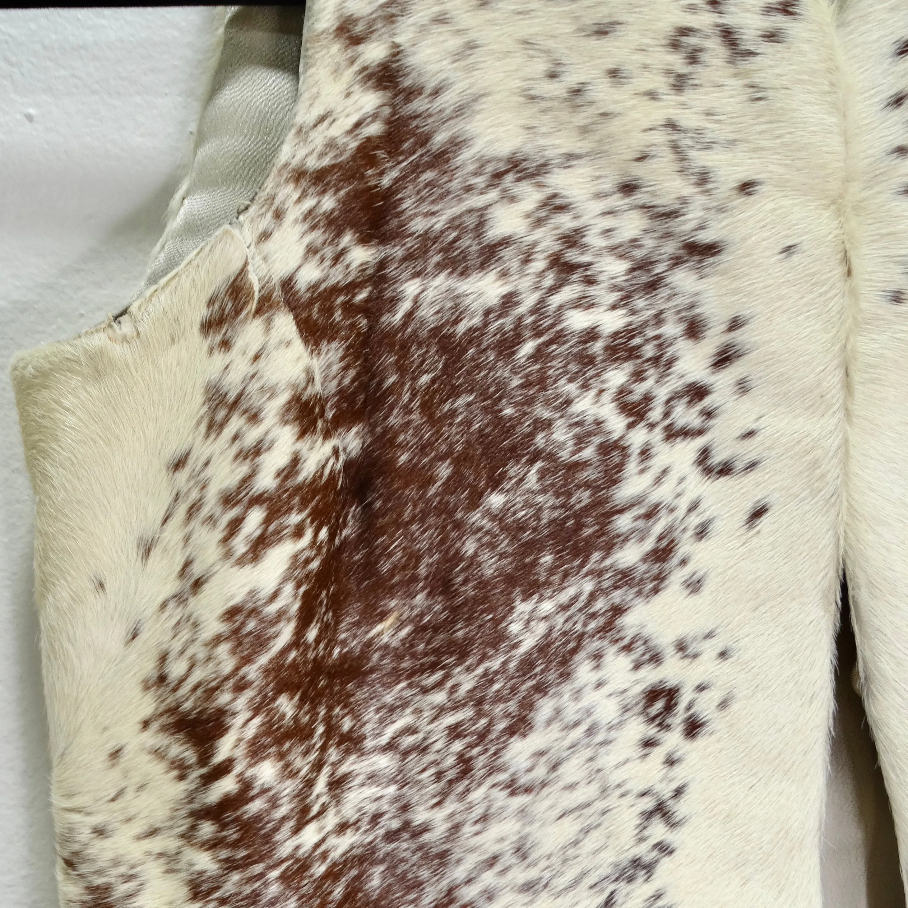 Vintage Western Cowhide Vest