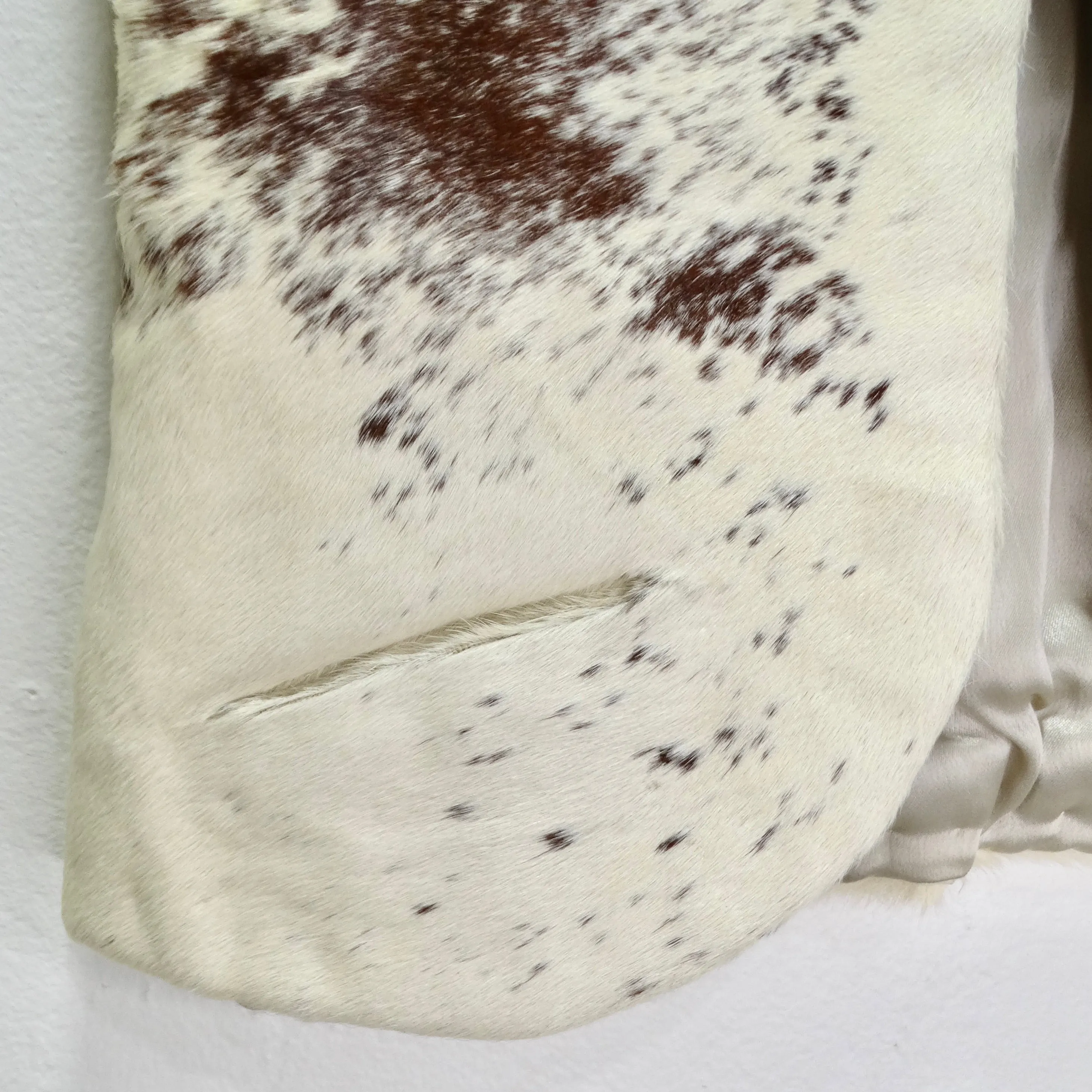 Vintage Western Cowhide Vest